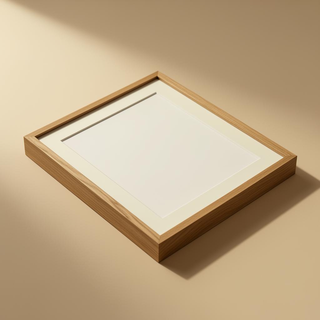 Framed print mockup